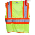 Men's Lime Green Class 2 High Visibility Safety Vest